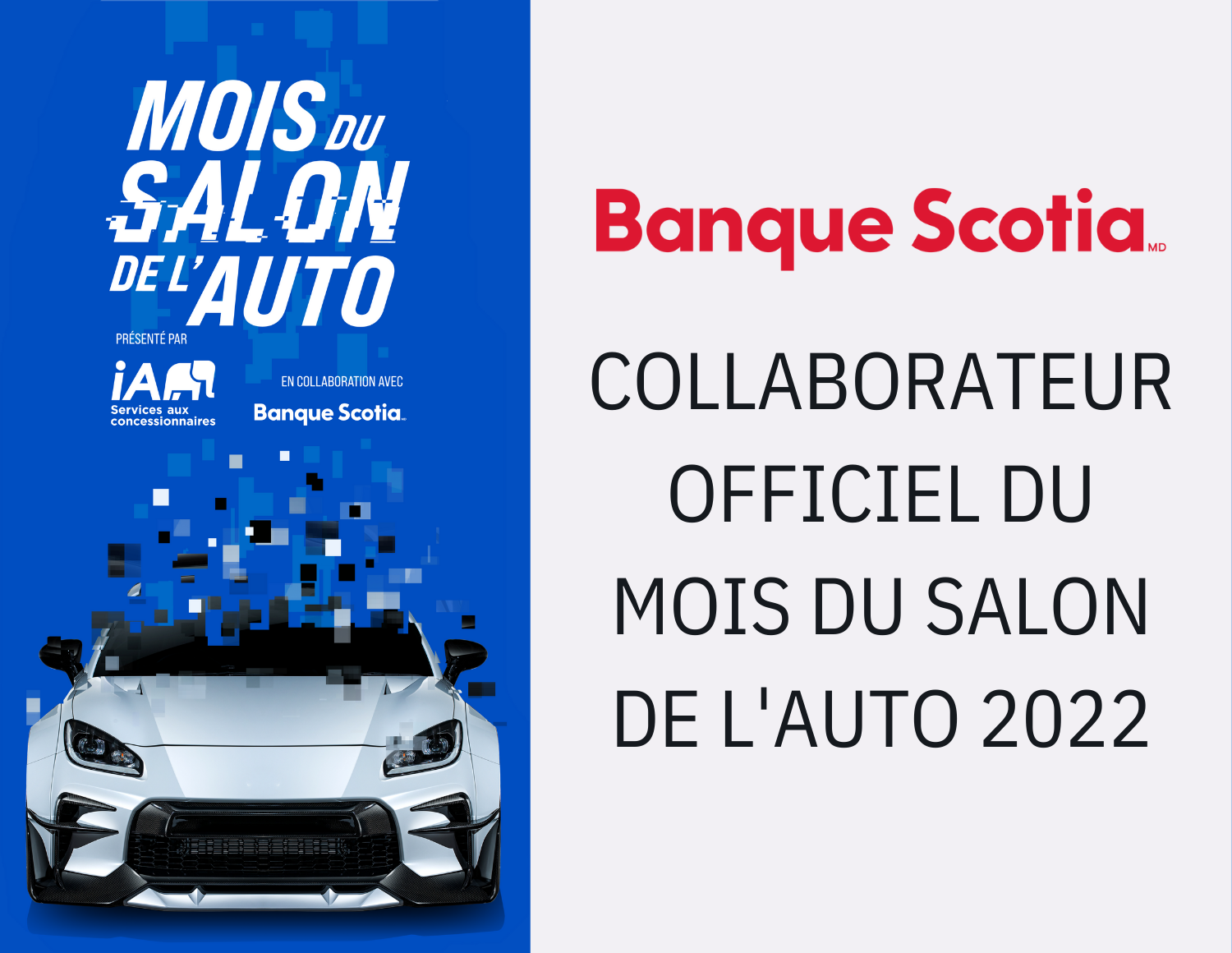 La Banque Scotia sera le collaborateur du Mois du Salon de l’auto